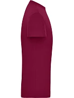 Daiber JN 1808 Pánske pracovné tričko z bio bavlny – Solid 02.1808 wine Daiber JN 1808 Pánske pracovné tričko z bio bavlny – Solid 02.1808 wine