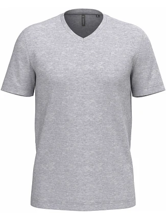 Kariban K 357 Pánske tričko s výstrihom do V 20.K357 oxford grey Kariban K 357 Pánske tričko s výstrihom do V 20.K357 oxford grey
