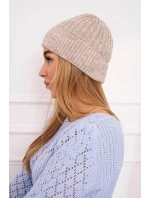 Tenká čiapka Grace K211 svetlo béžová