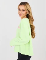 Mikina MJ BL Q2101.84 svetlozelená Mikina MJ BL Q2101.84 svetlozelená
