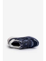 Sneakersy Buty Sportowe Męskie INBLU IU000006 Granatowe