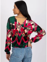 Blúzka DHJ BZ 6550 4.40 tmavo zelená Blúzka DHJ BZ 6550 4.40 tmavo zelená