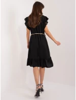 DHJ SK 8921 Šaty.21 čierna farba