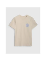 Pánske tričko s potlačou 4F 4FWSS25TTSHM1980-83S