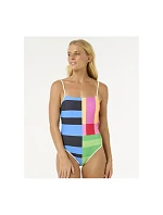 Jednodielne plavky RIP CURL Las Dalias Good One Piece, tyrkysové Jednodielne plavky RIP CURL Las Dalias Good One Piece, tyrkysové