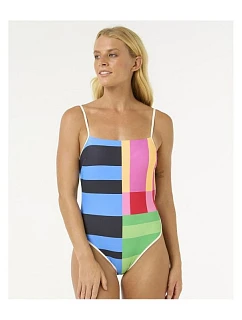 Jednodielne plavky RIP CURL Las Dalias Good One Piece, tyrkysové