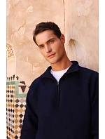 Fruit of the Loom Iconic Premium Zip Neck Sweat Ťažká mikina s 1/4 zipsom 16.2288 desert sand Fruit of the Loom Iconic Premium Zip Neck Sweat Ťažká mikina s 1/4 zipsom 16.2288 desert sand
