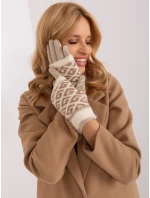 Rukavice AT RK 2310.93 svetlo béžová