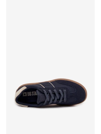 Pánske nízke tenisky Big Star - tmavomodré