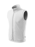 Next fleecová vesta unisex biela 00 (štítok značky)