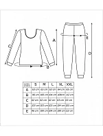 Pyžamo Donna Adore Long Ecru, s dlhými rukávmi, veľkosti S–2XL Pyžamo Donna Adore Long Ecru, s dlhými rukávmi, veľkosti S–2XL