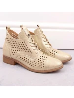 Potocki topánky W WOL205 zlaté