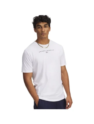 Tričko Under Armour Stacked Logo SS M 6000211 100 muži