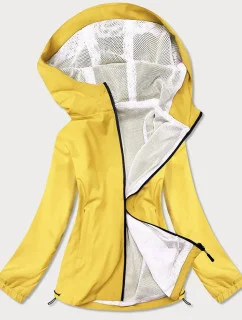 Žltá neónová dámska letná bunda s podšívkou (HH036-26)