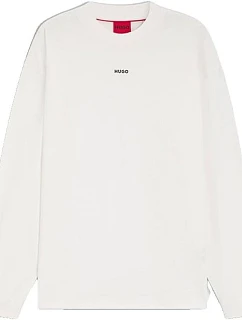 Pánska mikina Hugo Daposo BIANCO (50511029-102)