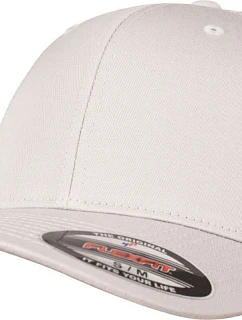 Flexfit 6511 6-panelová truckerová čiapka „Mesh“ 55.6511 strieborná