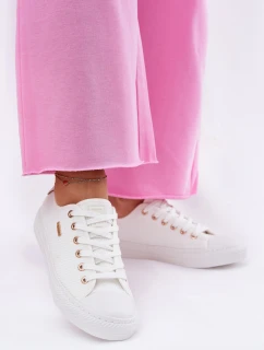 Dámske textilné tenisky Big Star RR274766 White