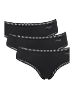 SLOGGI GO CRUSH HIPSTER NOHAVIČKY 3PACK BLACK