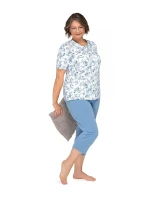 Pyžamo Martel Maria I 200 cr/r 3XL-4XL dámske nezapnuté Pyžamo Martel Maria I 200 cr/r 3XL-4XL dámske nezapnuté