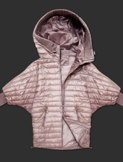 Dámska bunda Minority bat light pink (P3-6913-52)