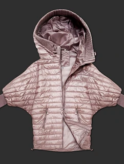 Dámska bunda Minority bat light pink (P3-6913-52)