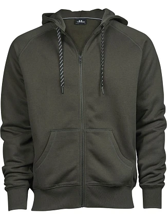 Tee Jays TJ 5435 Pánska mikina s kapucňou 18.5435 tmavozelená