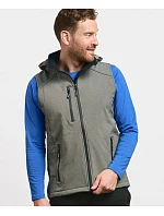 Promodoro 7840 Pánska 3-vrstvová softshellová vesta 40.7840 heather grey Promodoro 7840 Pánska 3-vrstvová softshellová vesta 40.7840 heather grey