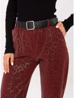 IT nohavice SP 242976.29P bordová