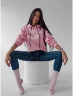Dámska mikina 277347 powder pink - Ola Voga Dámska mikina 277347 powder pink - Ola Voga