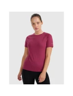 Dámske trekingové tričko z merino vlny 4F 4FWAW25TFTSF1527-53S