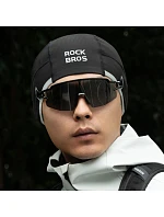 Rockbros M016 zimná vetruodolná cyklistická čiapka veľkosti 54-61 cm - čierna