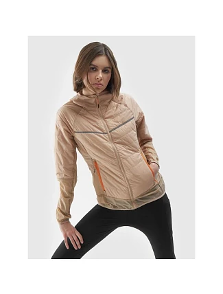 Recyklovaná dámska trekingová bunda Primaloft black insulation eco 4F 4FWSS24TDJAF383-83S Recyklovaná dámska trekingová bunda Primaloft black insulation eco 4F 4FWSS24TDJAF383-83S