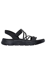 Dámske sandále Skechers GO WALK FLEX SANDAL EMMA 141473 BKGY