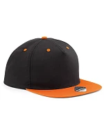 Beechfield B 610C 5-panelová snapbacková čiapka s kontrastným lemom 53.610C čierna/oranžová Beechfield B 610C 5-panelová snapbacková čiapka s kontrastným lemom 53.610C čierna/oranžová