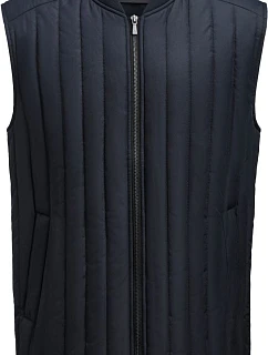 James Harvest Scarsdale Vest Men Pánska prešívaná vesta 62.1052 čierna