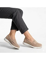 Dámske topánky SK515B MK098H beige and white - Sergo Leone Dámske topánky SK515B MK098H beige and white - Sergo Leone