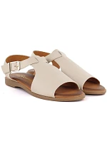 Dámske béžové kožené sandále Cambell 19391 Dámske béžové kožené sandále Cambell 19391