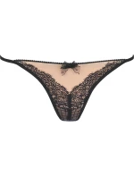 Špagát V-9898 čierny a béžový - Axami