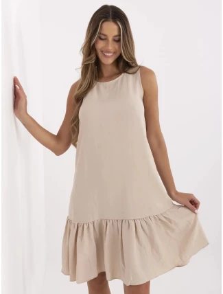 Šaty 328 SK 5074.74 béžová Šaty 328 SK 5074.74 béžová