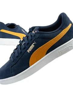 Puma pánske športové tenisky Smash 3.0 leather classic trendy navy blue