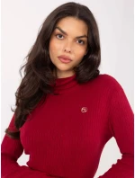 Sveter LK SW 510184.01P bordový