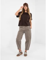 Blúzka RV BZ A1185.19 tmavohnedá