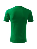 Klasické nové pánske tričko stredne zelené