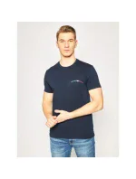 Pánske tričko 110853 0P510 00135 tmavomodrá - Emporio Armani