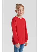 Fruit of the Loom Classic Kids Set-In Sweat Detská mikina 16.2041 vintage heather navy