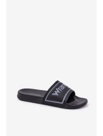 Klapki Męskie WRANGLER AVERELL SLIDER MEN LOW 20251042.25Y Czarne