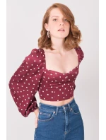 Blúzka 15814 bordó