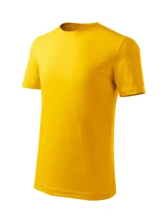 Klasické nové tričko pre deti žlté
