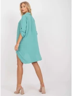 Dámske šaty voľného strihu DHJ SK V2209 Mint - FPrice Dámske šaty voľného strihu DHJ SK V2209 Mint - FPrice