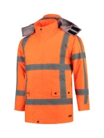 Pracovná bunda RWS Parka unisex fluorescenčná oranžová